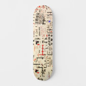Skateboard Mur de panneau publicitaire déchiré (Recto)