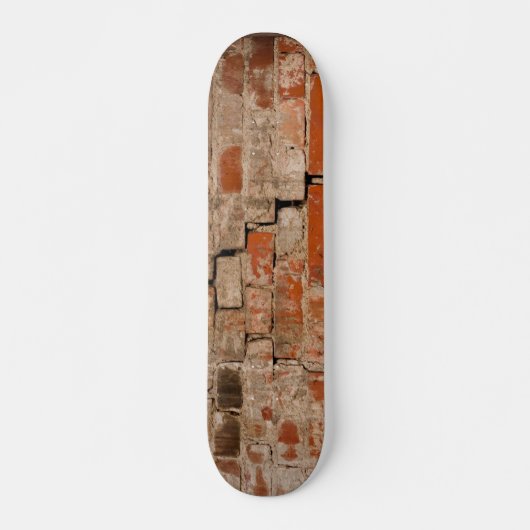 Skateboard Mur en brique fissurée (Devant)