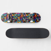 Skateboard Mur Graffiti (Horz)