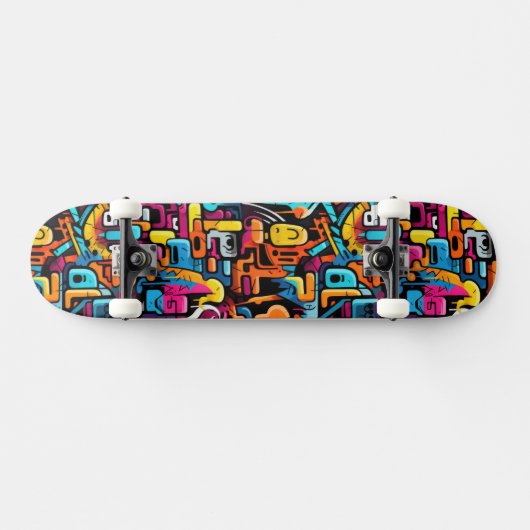 Skateboard Mur Graffiti (Horz)