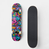 Skateboard Mur Graffiti (Recto)