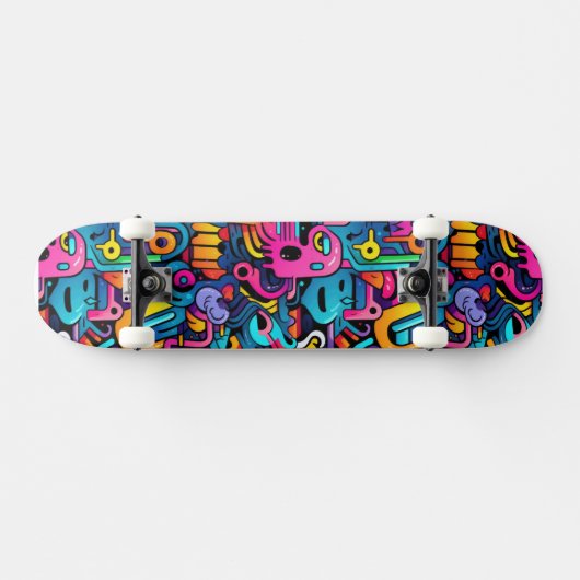 Skateboard Mur Graffiti (Horz)