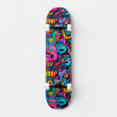 Skateboard Mur Graffiti (Recto)
