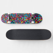 Skateboard Mur Graffiti (Horz)