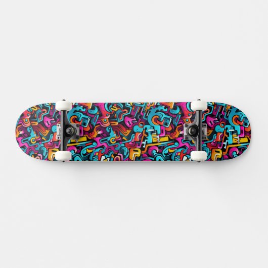 Skateboard Mur Graffiti (Horz)