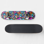 Skateboard Mur Graffiti (Horz)