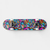 Skateboard Mur Graffiti (Horz)