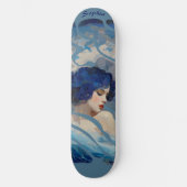 Skateboard Murmures de la déesse de l'océan (Recto)