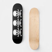 Skateboard Musashi conçoit le crâne triple (Recto)