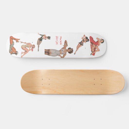 Skateboard Musashi conçoit le pin-up (Horz)