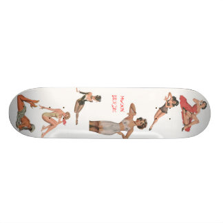 Skateboard Musashi conçoit le pin-up