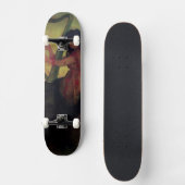 Skateboard Muse jouant l'harpe (Recto)