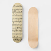 Skateboard Musique Antique Sheet (Recto)