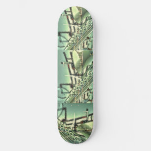 Skateboard Musique Notes de Saxophone Professeur Destinée Ins