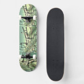 Skateboard Musique Notes de Saxophone Professeur Destinée Ins (Recto)