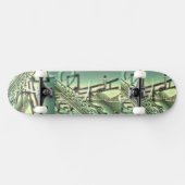 Skateboard Musique Notes de Saxophone Professeur Destinée Ins (Horz)