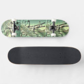 Skateboard Musique Notes de Saxophone Professeur Destinée Ins (Horz)