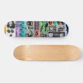 Skateboard Mutilation de pochoir (Horz)