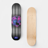 skateboard muzieknoten (Voorkant)