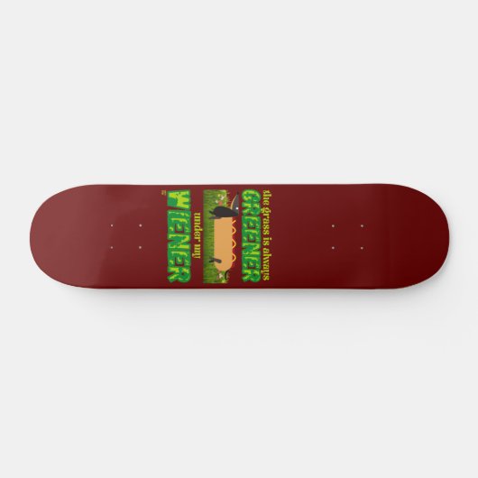 SKATEBOARD "MY WIENER" (Horz)