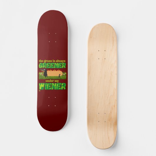 SKATEBOARD "MY WIENER" (Recto)