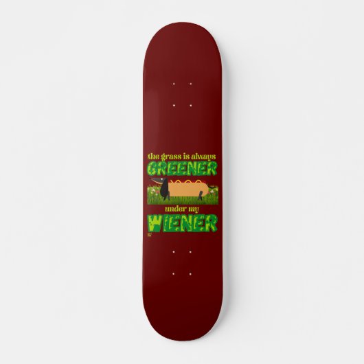 SKATEBOARD "MY WIENER" (Devant)