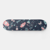 Skateboard Mystic Esoteric rose mal oeil poitrine main marine (Horz)
