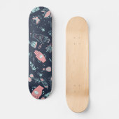Skateboard Mystic Esoteric rose mal oeil poitrine main marine (Recto)