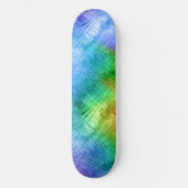 Skateboard Mystic Topaz Blue Glassy Texture (Recto)