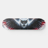 Skateboard Mystical Cosmic Celestial Owl (Horz)