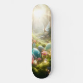 Skateboard Mystical Forest Fairy Magical Spring Eggs (Recto)