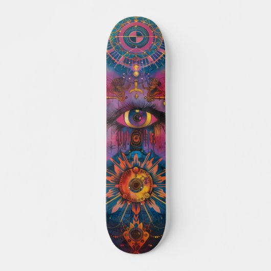 Skateboard mysticisme hindou (Devant)