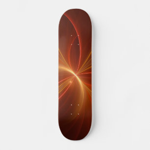 Skateboard Mystique Abstrait Fractal Art Moderne Couleurs cha