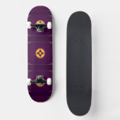 Skateboard Mystique Violette (Recto)