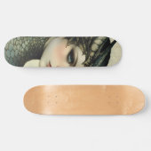 Skateboard Mythologique Dragon Nymph Girly Skate Deck (Horz)