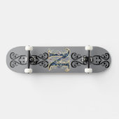 Skateboard N.initiales (Horz)