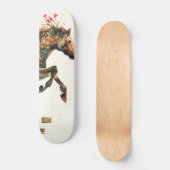 Skateboard Nature Botanique Cheval Floral Jumping (Recto)
