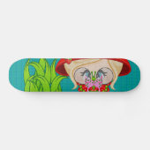 Skateboard Nature Lover Frog Faune (Horz)