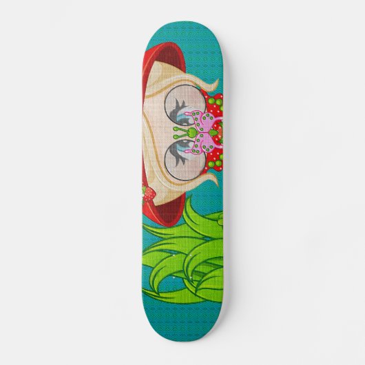 Skateboard Nature Lover Frog Faune (Recto)