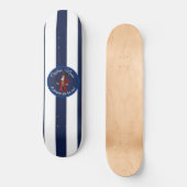 Skateboard Nautical Blue Boy Pirate (Recto)