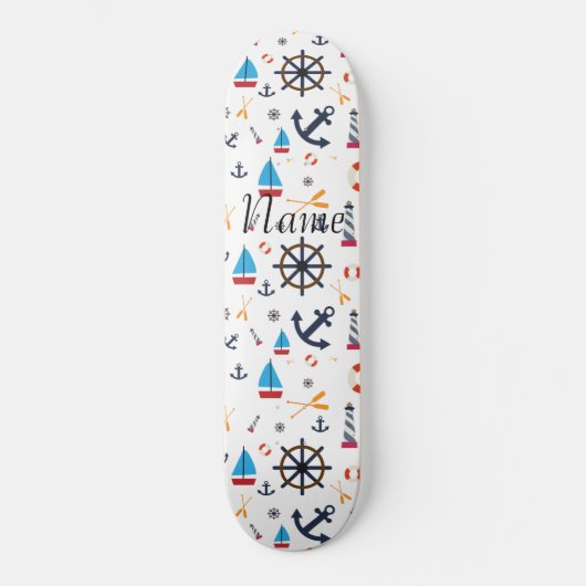 Skateboard Nautical Theme Thunder_Cove  (Recto)