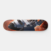 Skateboard Navette spatiale Atlantis Télescope spatial Hubble (Horz)
