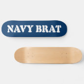 SKATEBOARD NAVY BRAT (Horz)