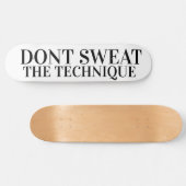 SKATEBOARD NE PAS SUCRER LES SKATEBOARDS TECHNIQUES /JMT (Horz)
