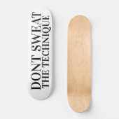 SKATEBOARD NE PAS SUCRER LES SKATEBOARDS TECHNIQUES /JMT (Recto)