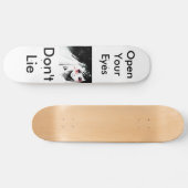 Skateboard "Ne vous trouvez pas " (Horz)