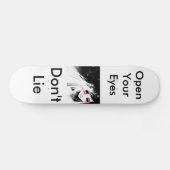 Skateboard "Ne vous trouvez pas " (Horz)