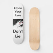 Skateboard "Ne vous trouvez pas " (Recto)
