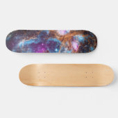 Skateboard Nebula au homard - Pays d'hiver cosmique (Horz)