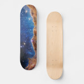 Skateboard Nebula Carina Bleue/Orange | JWST (Recto)